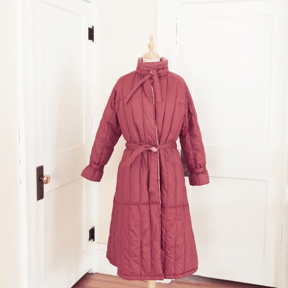 Vintage Jackets & Blazers - Vintage Count Romi Reversable Down Puffer Coat